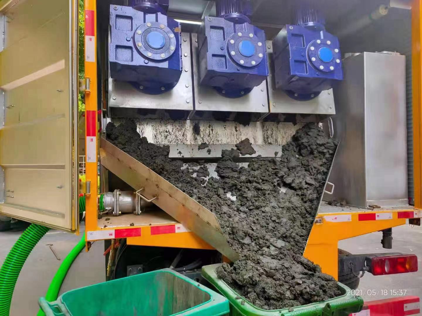 错那化粪池清掏城市维护站-泥浆净化干湿分离处理